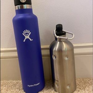 HydroFlask in Blueberry-Stainless flask thrown in!